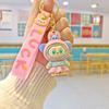 Drab Cartoon Keychain Cute Couple Schoolbag Pendant Car Key Chain Doll Machine