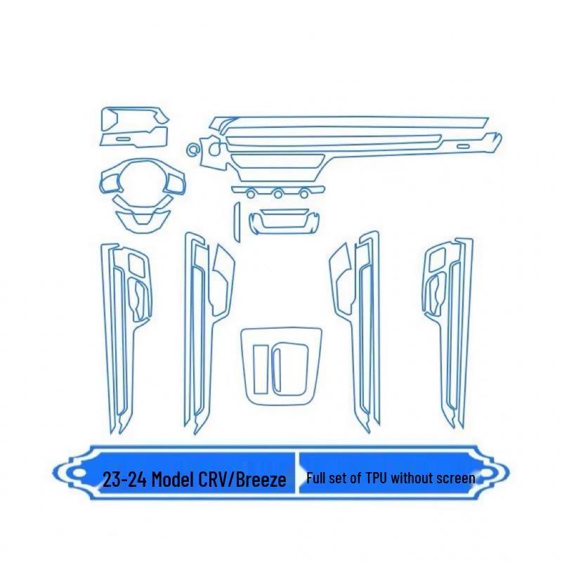 Honda 23-25 CRV/Breeze Navigation Screen TPU Protector