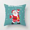 Wish Home Christmas Snowflake Digital Printing Peach Skin Car Pillow Cushion Pillow Case
