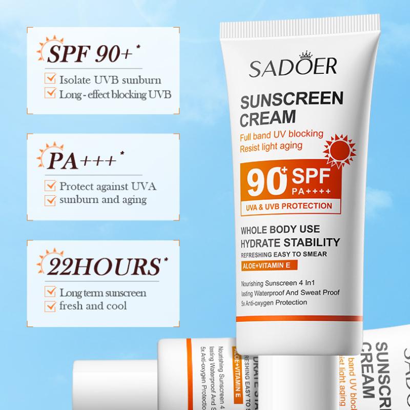 Солнцезащитный крем SADOER Clear Anti-Light Old Refreshing Anti-UV Sunscreen