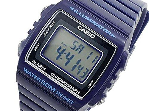 Casio Базовые W-215H-2A [Импортные] Мужские и женские наручные часы