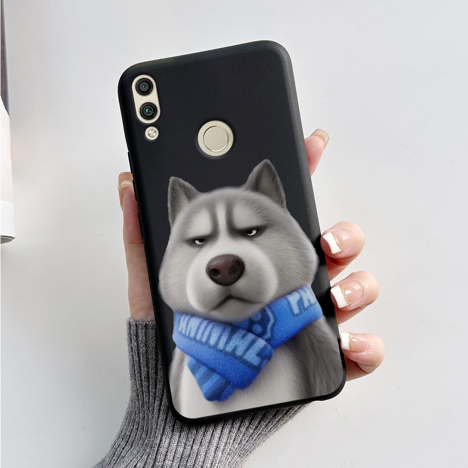 Чехол для Huawei Honor 8X Чехол для Honor 8A 8C 8S Милый Кролик Панда Расписной Мягкий ТПУ Чехол для Телефона Для Honor 8A 8C 8S 8X Honor8X Fundas