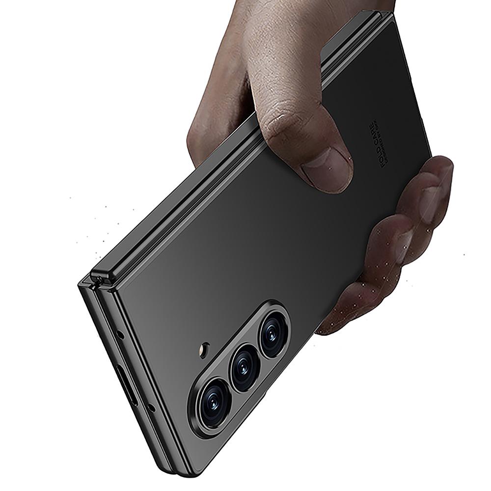 GKK For Samsung Galaxy Z Fold7 5G Case Skin Touch PC+Tempered Glass Slim Phone Cover