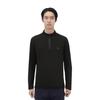 Fila Golf Series Casual Sports Simple Style Elastic Soft Stand Collar Long Sleeve T-Shirt Men Tops A11M545221FBK