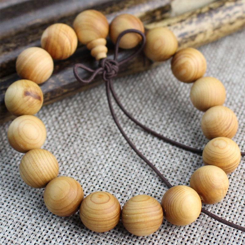 «Браслет Taihang Aged Scars 108 Bead Thuja, парные украшения унисекс»