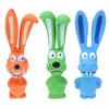 Симпатичные игрушки для домашних животных в форме кролика, латексные игрушки для щенков, жевательные, сжимающие, звучащие, устойчивые к укусам животных