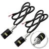 Motorcycle Car License Plate Lights Lamps Tail Bolt