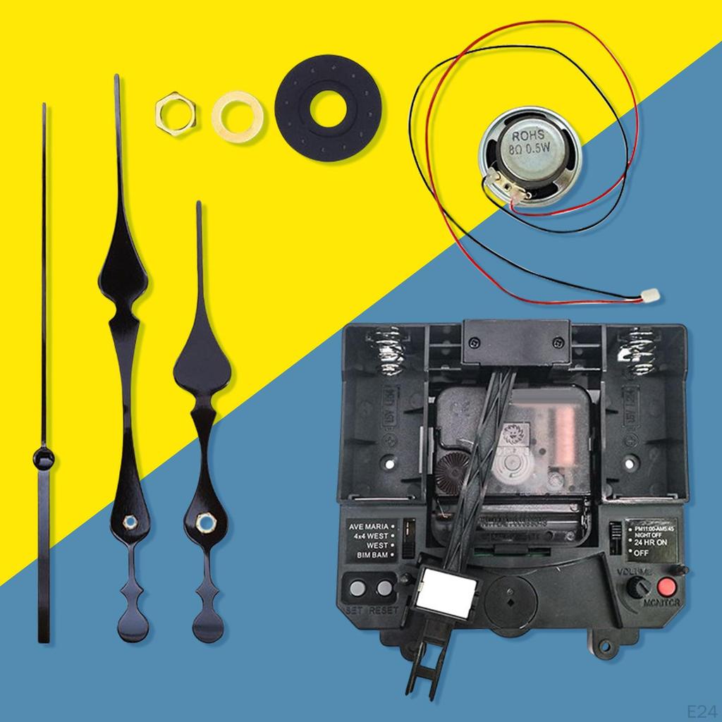 Механизм движения часов, со стрелками, бесшумный механизм музыкальной шкатулки, наборы инструментов для ремонта, изготовление длинных деталей