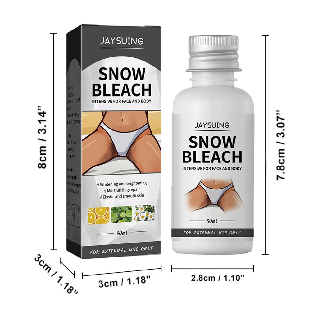 Whitening Cream for Intimate Area Dark Skin Underarm Neck Inner Elbow Melanin Remove Armpit Knees Black Spots Bleach