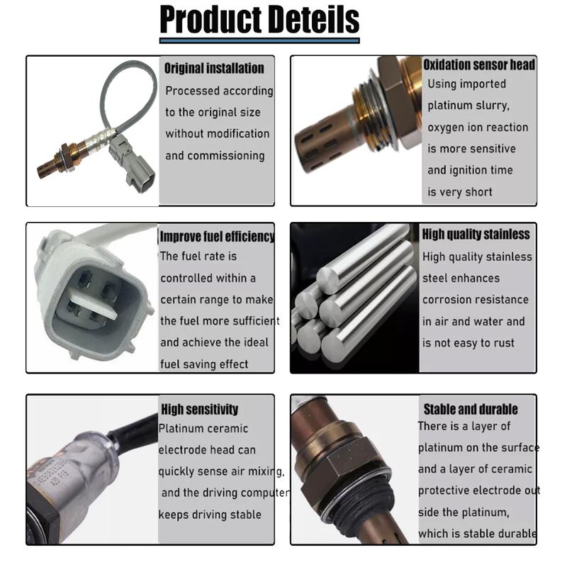 Задний кислородный датчик для Toyota Camry SOLARA 2.4L 2002 2003 Sienna Highlander Venza Scion tC 2.4L 2005 2006 89465-06050 234-4149