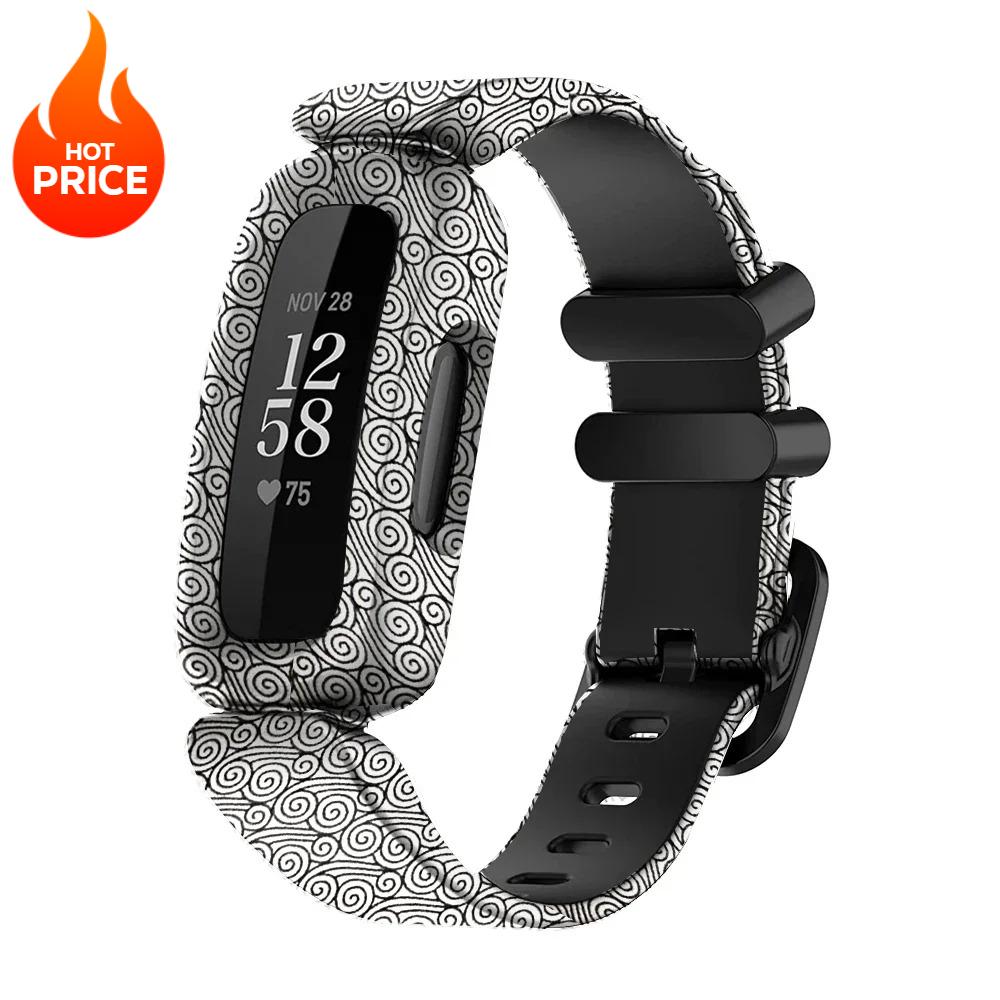 Новый ремешок для Fitbit Ace 3, детский ремешок-браслет, мягкий силиконовый сменный ремешок для Fitbit Inspire 2 Ace3 Classic Correa