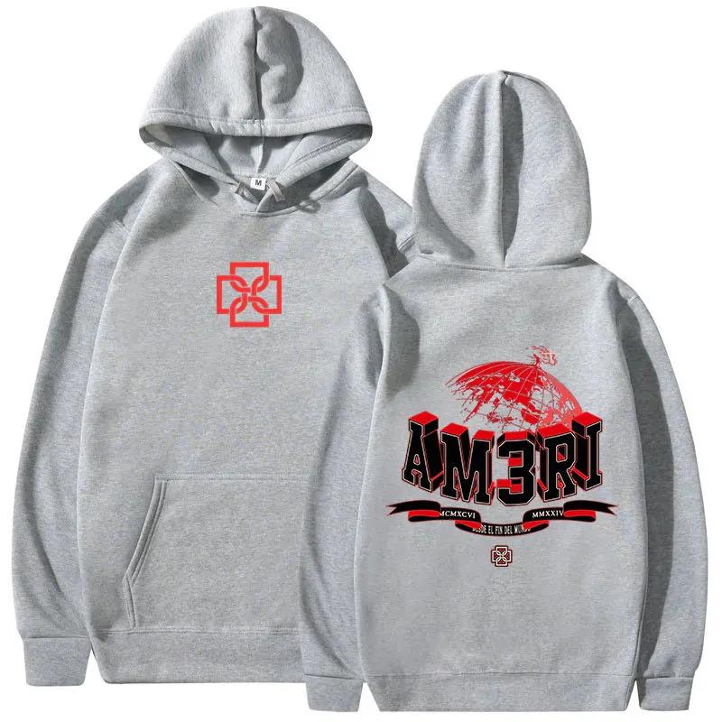 Худи рэпера Duki Modo Diablo Мужская Женская Одежда Мода Хип-Хоп Толстовки с капюшоном Повседневные Флисовые Пуловеры