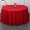 Жаккардовые скатерти для гостиниц, высококачественные однотонные скатерти для обеденных банкетов, свадеб, круглые элегантные водонепроницаемые скатерти