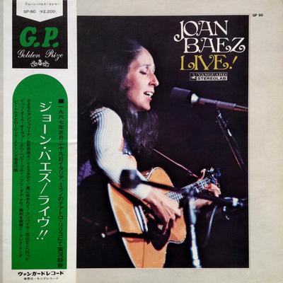 Виниловая пластинка JOAN BAEZ Live GP90 VANGUARD 1972 Япония Obi CountryFolk Б/у