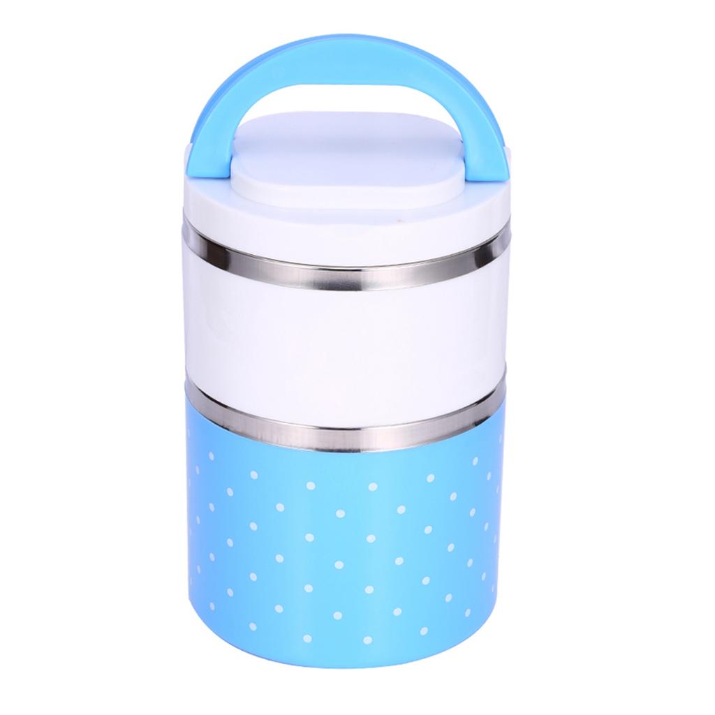 2 слоя нержавеющей стали изоляция термо термо ланч-бокс пищевой контейнер горячий