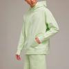 Y-3 SS22 Однотонный свитер с капюшоном, мужская толстовка, зеленый цвет HG6218
