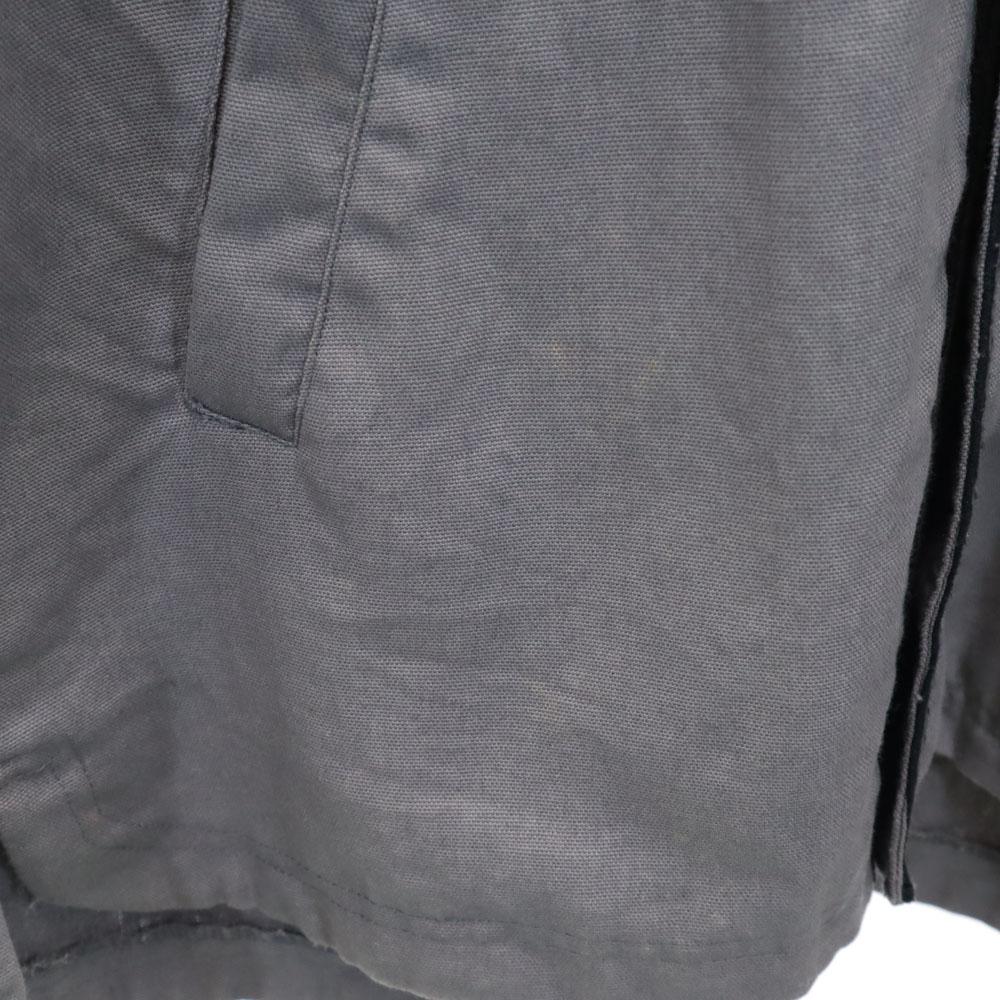 Reebok 90-е Старая бейсбольная куртка с коротким рукавом M Угольно-серая Мужская Б/У