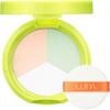Comfy Tone Blur Pact 9g, 1 Piece, Peach + Green + White