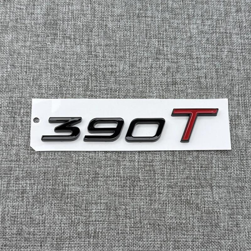 1pc 3D ABS TIGGO7 290T 390T Badge Sticker Rear Trunk Emblem Decal High-Quality Automotive Exterior Accessories