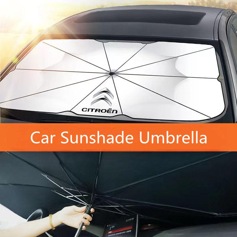 Car Sunshade Windshield Umbrella Front Window Sun Shade For Citroen C1 C2 C4 C5 C3 C4L C8 Berlingo Xsara Picasso Accessories