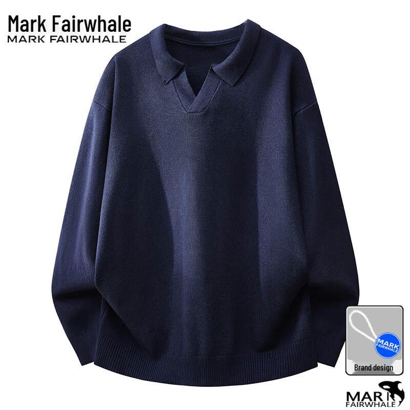 Mark Fairwhale Men's V-Neck Knit Sweater