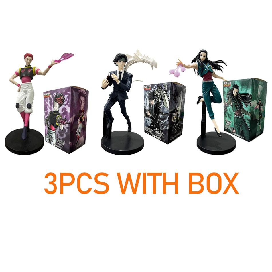 Hunter X Hunter ГОН ФРИКС Аниме Фигурки Киллуа Золдик Фигурка Действия Курапика Фигурка Коллекционная Модель Декор Комнаты Взрослого Игрушки