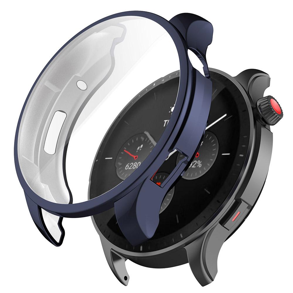 Гальванический защитный чехол из ТПУ для Xiaomi Huami Amazfit GTR 4/GTR 4 Pro, полноэкранный защитный чехол