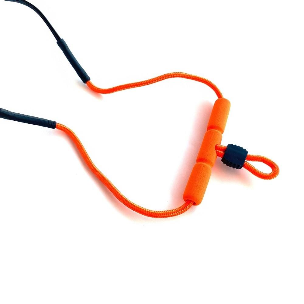 1PC Adjustable Length Floating Glasses Strap Polyester Foam Foam Floatable Design Eyewear Retainer Lanyard Durable Non-slip