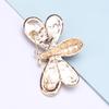 Blucome Новая модная брошь в виде пчелы, модная темпераментная, элегантная, изысканная, красочная, со стразами, маленькая булавка, швейная пряжка