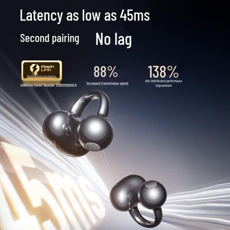 SANAG S6S Ultra Ear-Clip Bluetooth Headphones