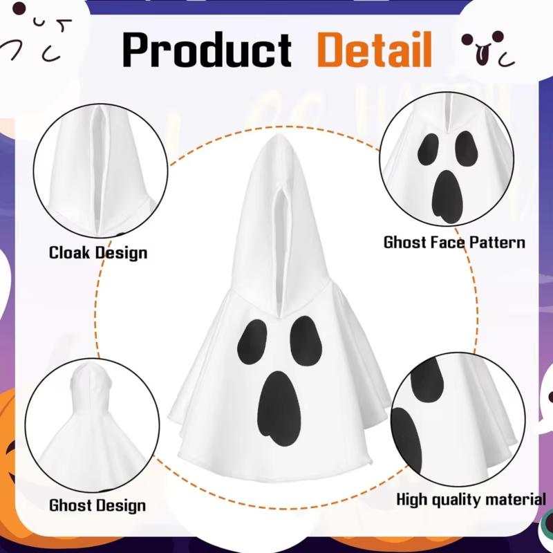 Halloween Car Gear Shift Mini Ghost Hoodie Decoration Fits Manual Transmission Car Car Shift Lever Automobile Interior Decor