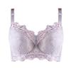 Женский бюстгальтер с полным покрытием на косточках, на легкой подкладке, бюстгальтер с цветочной вышивкой, большие размеры, бюстгальтер-минимайзер 34, 36, 38, 40, 42, 44, 46, 48 BD