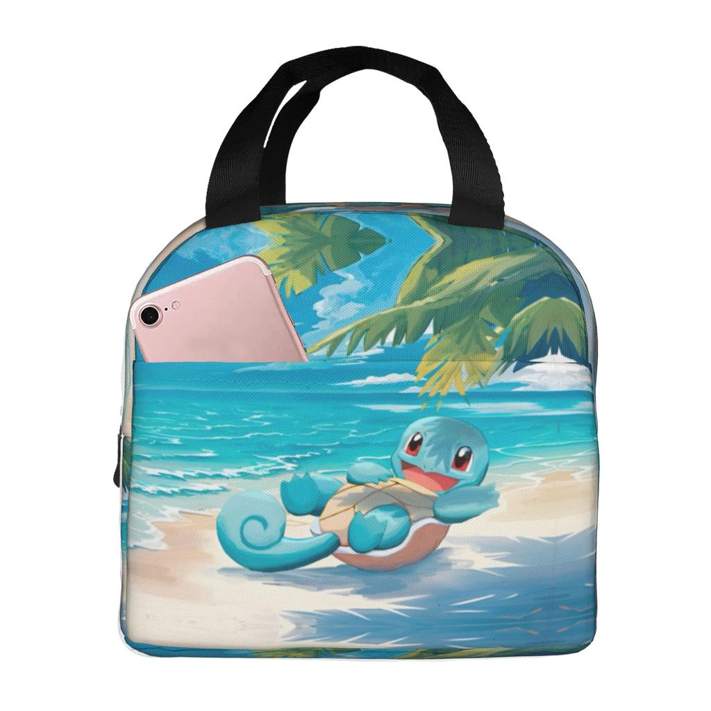 Custom S-Squirtles Lunch Bag Women Thermal Cooler Insulated Lunch Boxes for Adult Office