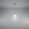 Diego 1 white hanging lamp