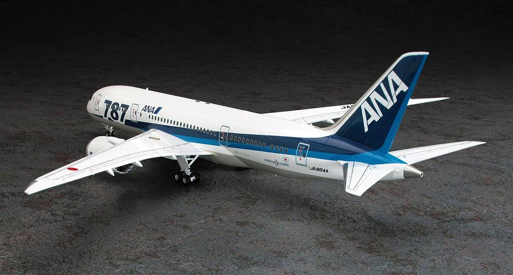 Hasegawa ANA Plastic Model Kit 16 1/200 B787-8