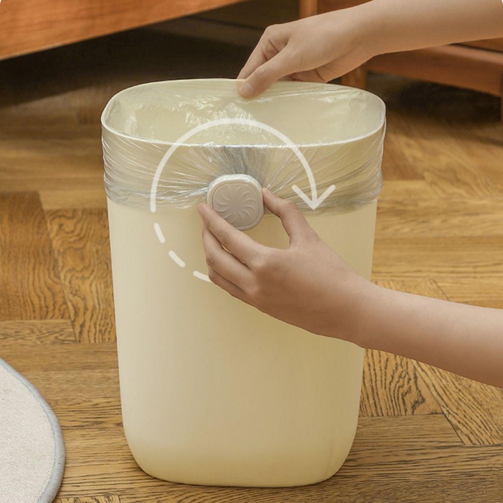 Креативный мешок для мусора, противоскользящий держатель, практичный мусорный бак с фиксированными зажимами