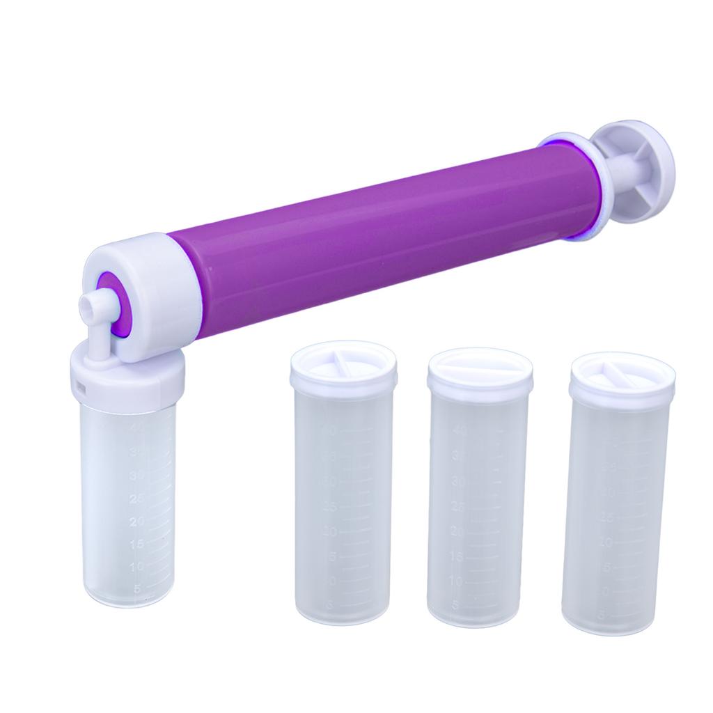 Manual Cake Duster Multifunction Plastic Cake Coloring Sprayer for Baking Desserts