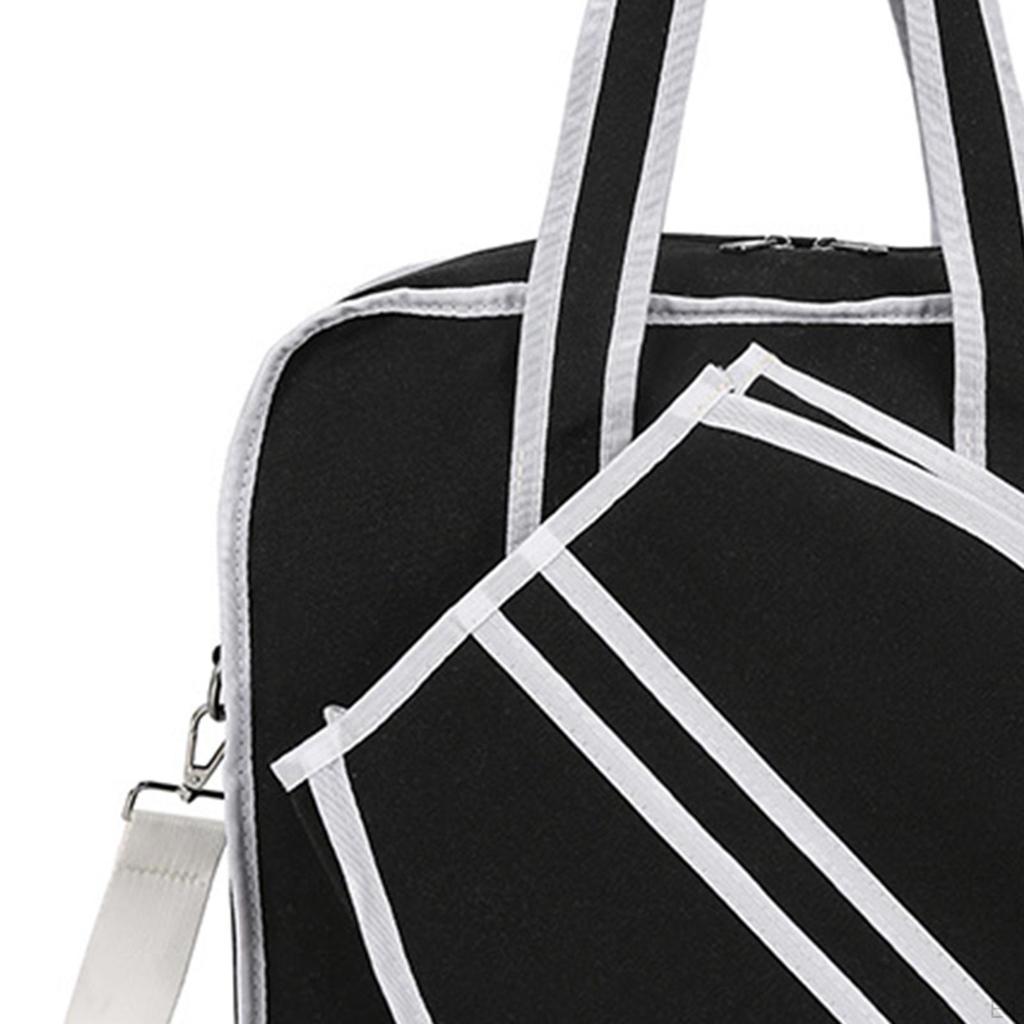 Теннисная сумка-тоут ,Для занятий спортом на открытом воздухе с молнией ,Большая для женщин и мужчин ,Портативный чехол для ракеток