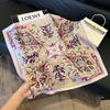 Luxury Paisley Square Scarf Women Print Satin Neckerchief Spring Hair Band Foulard Bandana Echarpe Tie Shawl Wraps