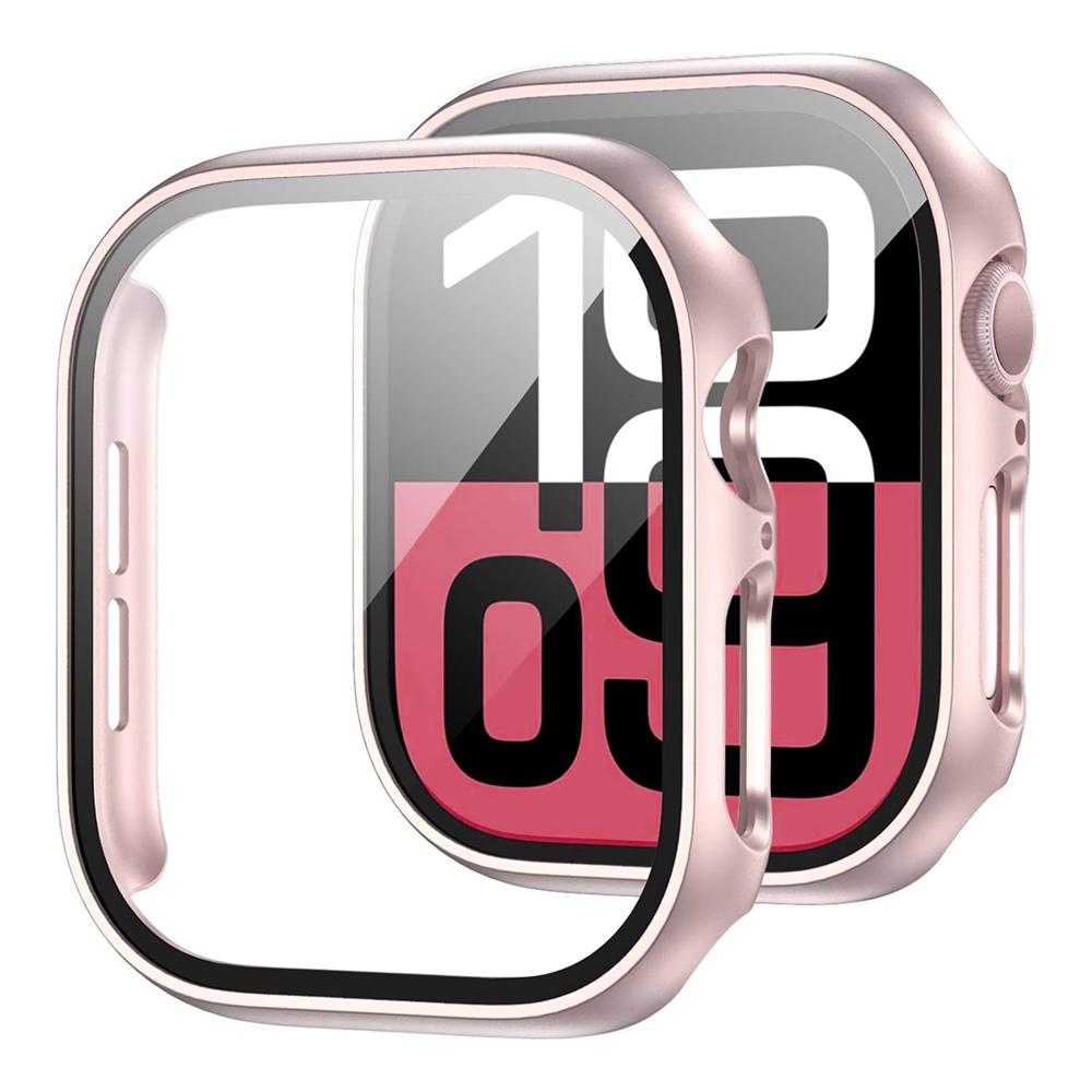 Защитная пленка для корпуса Apple Watch 10 9 8 7 6 5 4 SE 46мм 42мм 45мм 44мм 41мм 40мм Закаленное стекло PC Бампер Чехол Защитные
