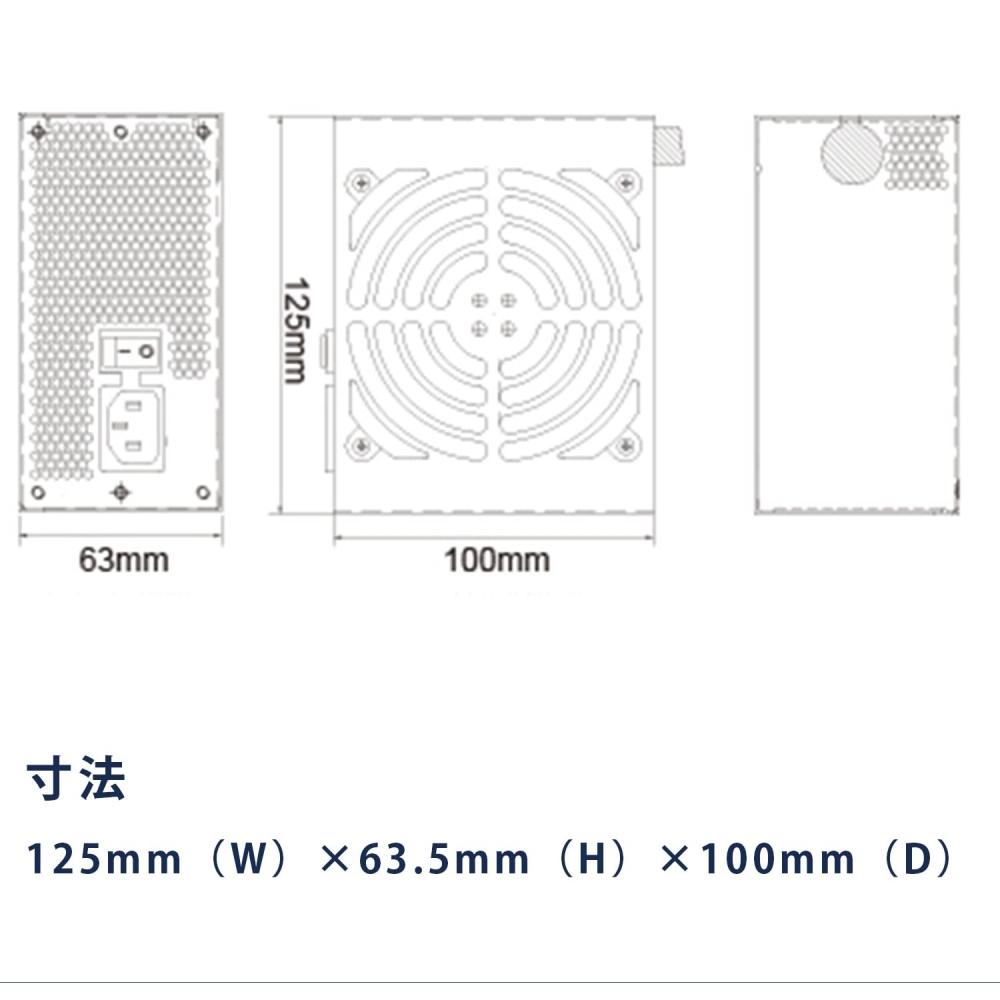 Silver Stone SFX Series Direct Sleeve Cable Power Supply 80PLUS Bronze Certified SFX Power Supply 300W SST-ST30SF-V2 [Authorized Japanese Distributor