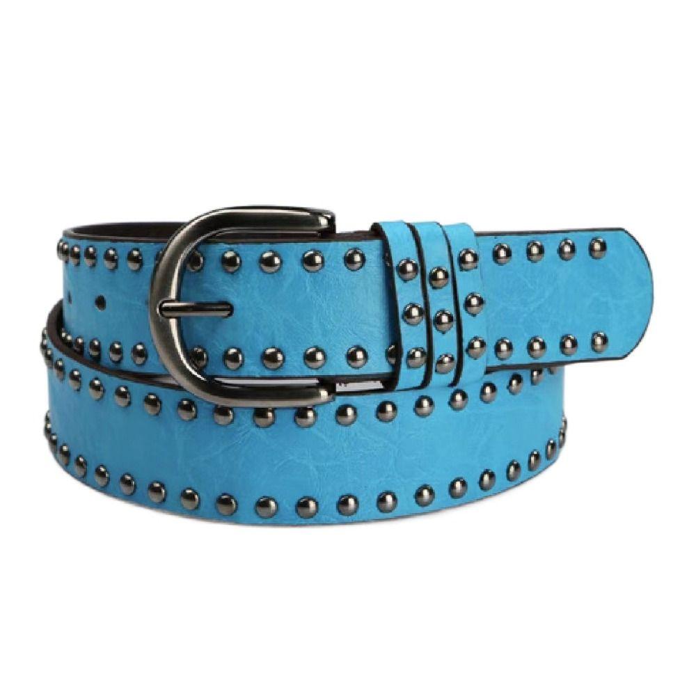 Zinc Zinc Alloy Pin Buckle Waist Belts Wide Waist Bands for Women Punk Waist Belt for Women Women