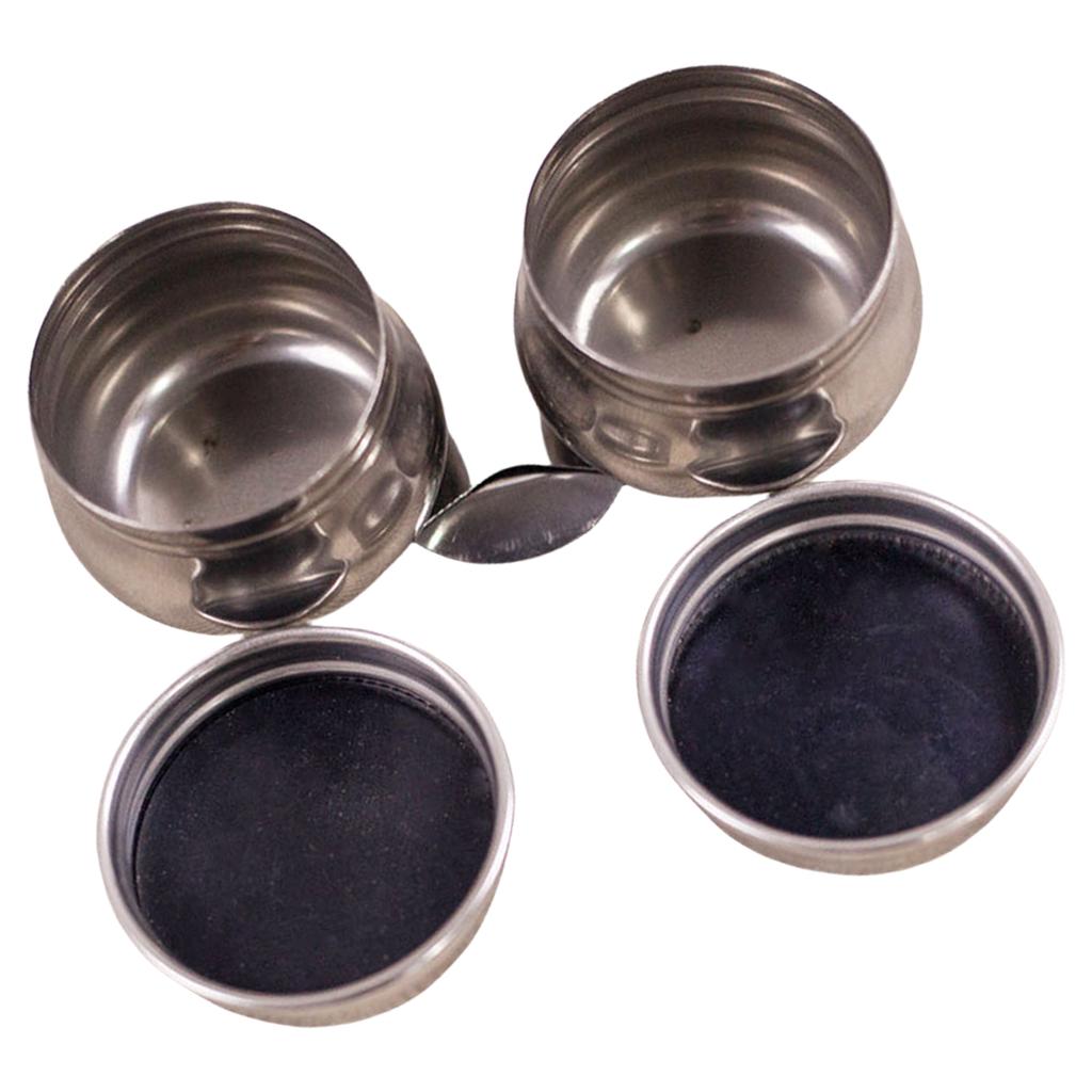 Palette Cup Large Mouth Single Dipper Pallete Cup Double Dipper Painting Pot Container with Lid and Clip for Drawing