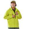 Women's  Men's Rain Jacket Lightweight Windbreaker with Hooded Water Resistant Outdoor Raincoat for Hiking Travel Camping