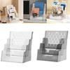Acrylic Magazine Holder Multilayer Brochure Holder Durable File Storage Box