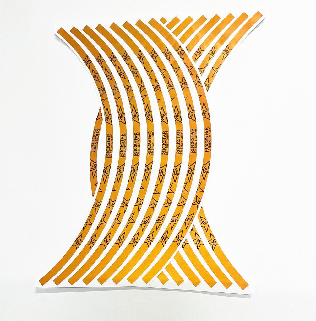 16PCS Wheel Hub Car Rim Sticker Motorcycle Rim Sticker Personalized Wheel Hub Modified Reflective Wheel Sticker