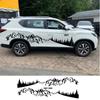 Для Ssanyong Rexton 4X4 Y200 ELX Y400 Y450 внедорожник Графика Горный стиль Виниловый декор Наклейка Наклейка на автомобиль Авто DIY украшение