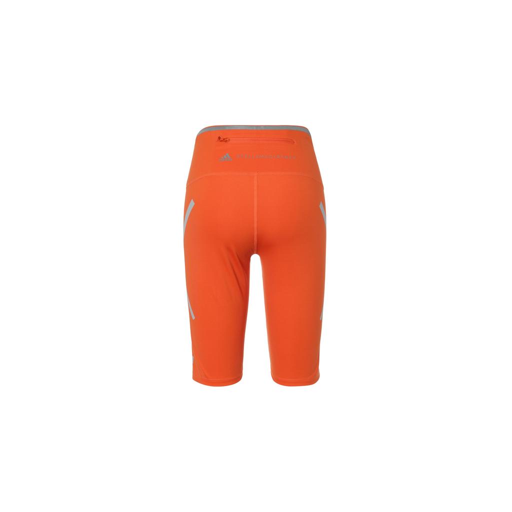 adidas Stella McCartney Tpa Bike T полосатый принт сзади карман на молнии спортивные брюки женские брюки оранжевый HT5015