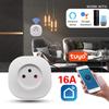 Smart Socket Israel WIFI Wireless Remote Plug Tuya Socket with  Support for Google Alexa Voice Timing Power Outlet