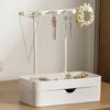 Jewelry   Double Layer Jewelry Drawer Storage Display Rack for Necklaces Bracelet Ear